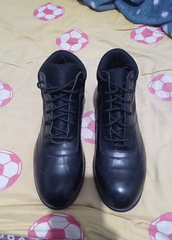 Siyah Bağcıklı Gotik Erkek Botları - Görsel 9