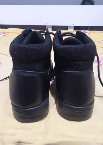 Siyah Bağcıklı Gotik Erkek Botları - Görsel 5