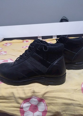 Siyah Bağcıklı Gotik Erkek Botları - Görsel 4