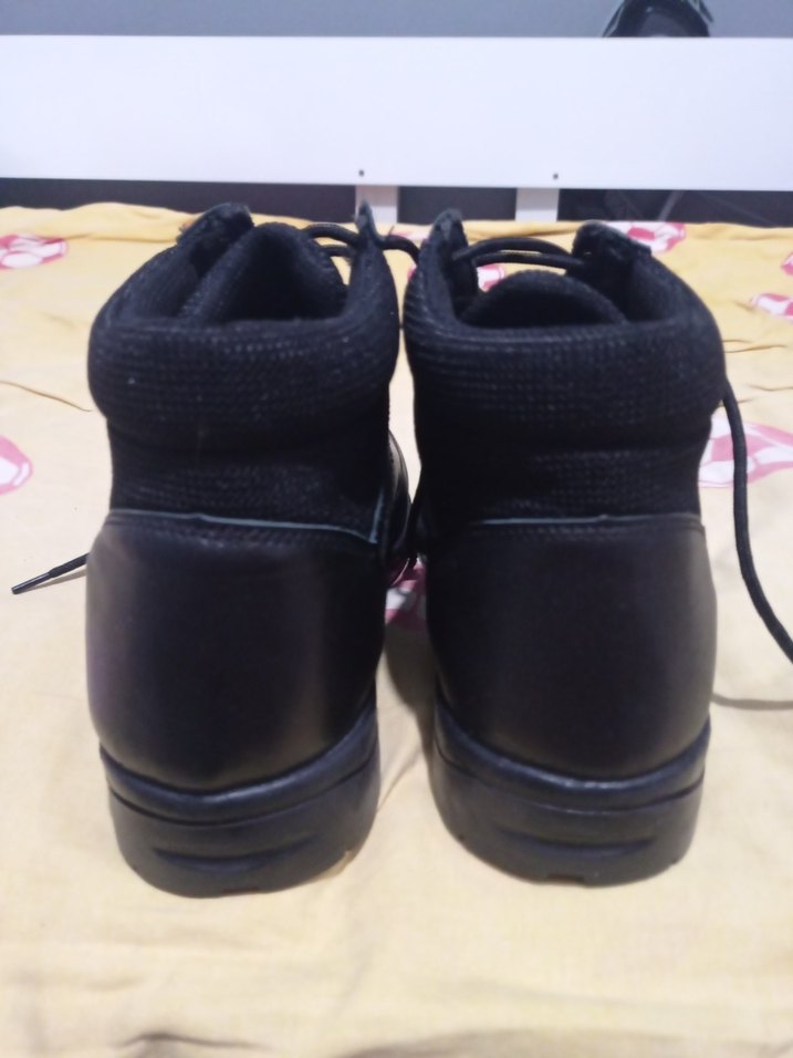 Siyah Bağcıklı Gotik Erkek Botları - Görsel 5