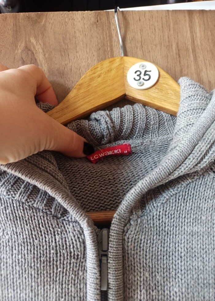 LCW kapşonlu Hırka m beden - Görsel 2