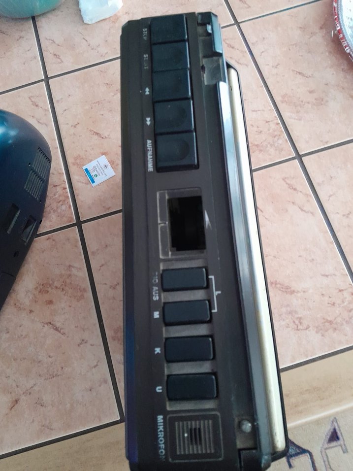 Koyu Gri Kasetli Radyo Müzik Sistemi - Görsel 3