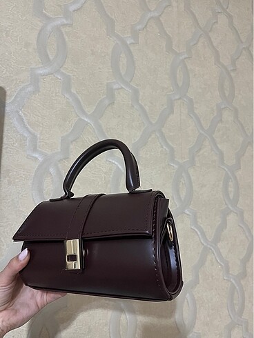 Kadın Acı Kahverengi Askılı Çanta - Görsel 2