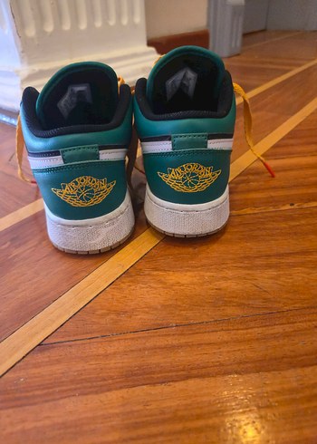 Sarı Bağcıklı ve Cırt Cırtlı Basketbol Ayakkabısı - Görsel 4