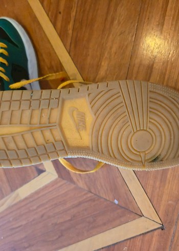 Sarı Bağcıklı ve Cırt Cırtlı Basketbol Ayakkabısı - Görsel 5