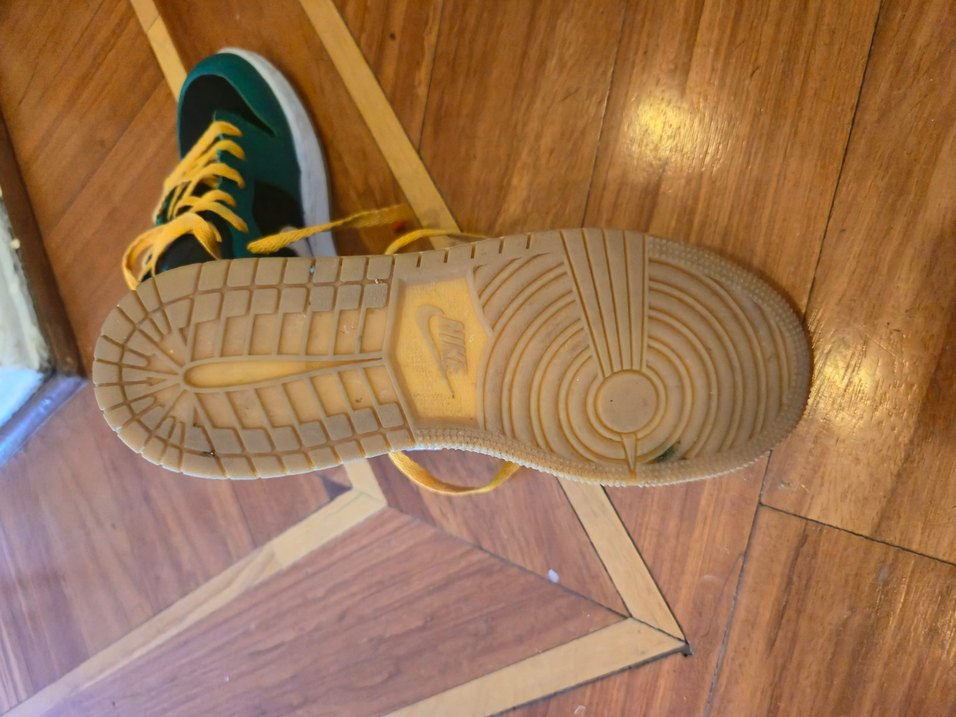 Sarı Bağcıklı ve Cırt Cırtlı Basketbol Ayakkabısı - Görsel 5