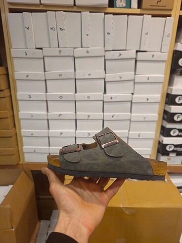 Birkenstock terlik haki 38 numara