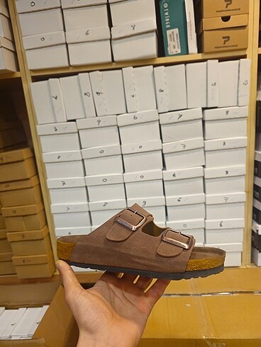 Birkenstock terlik taba 37 numara