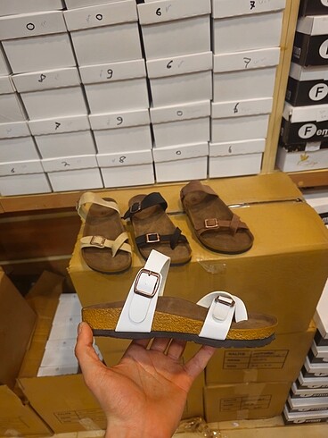 40 Beden siyah Renk Birkenstock mayori terlik taba/siyah/beyaz/krem 40 numara