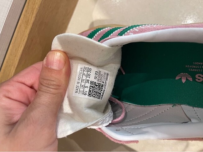 38 Beden pembe Renk adidas gazelle bold