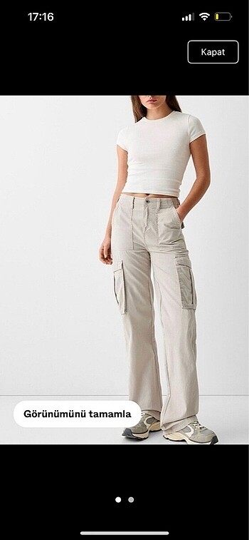 BERSHKA pantolon yazlık
