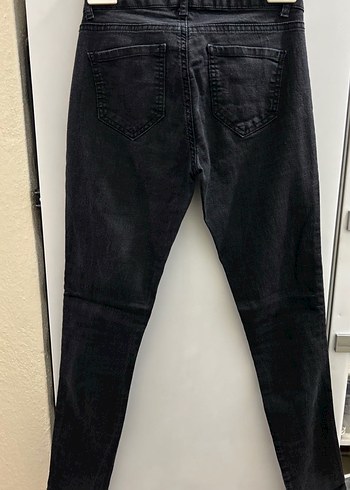 Koton Siyah Kadın Dar Kesim Kot Pantolon - Görsel 2