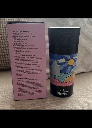 Any morning mug termos - Görsel 2