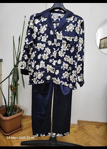 Saten pijama takımı