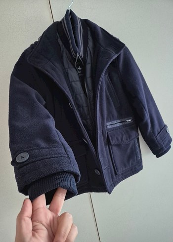 Çocuk Kaşe Kaban - Görsel 5