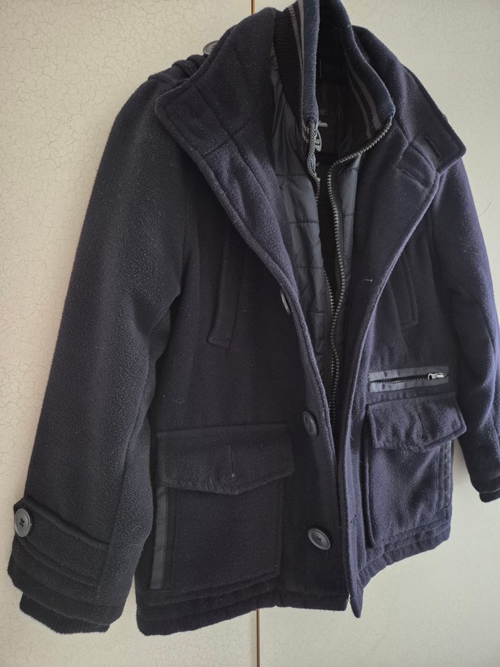 Çocuk Kaşe Kaban - Görsel 2