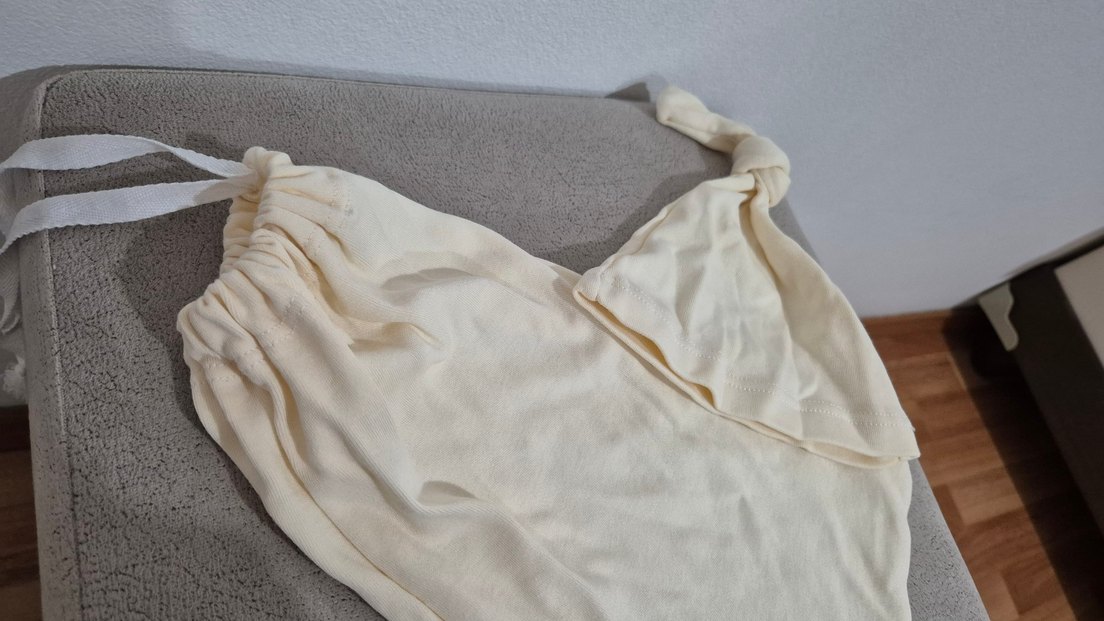 krem rengi sling - kanguru- anakucağı - Görsel 4