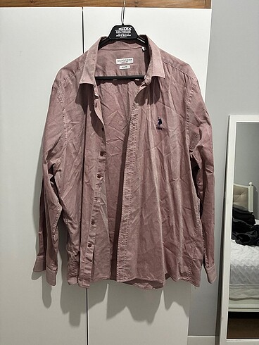 Polo 3xl erkek gömlek gül kurusu renginde