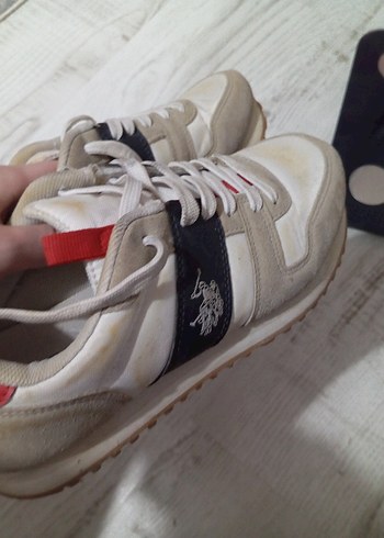 U.S. Polo Assn. Kadın Beyaz Spor Ayakkabı