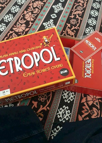 Metropol Emlak Ticareti Oyunu - Kırmızı