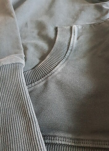 xs Beden gri Renk Orijinal sweatshirt