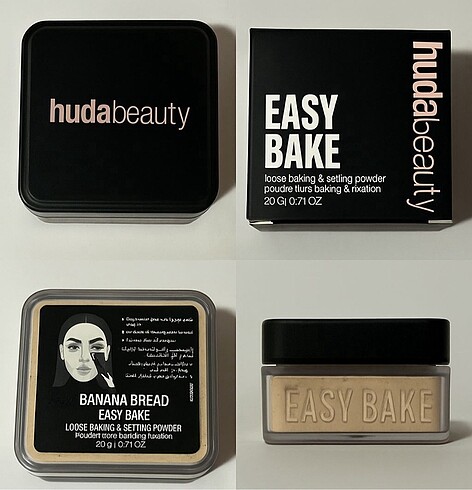 Hudabeauty banana bread pudra