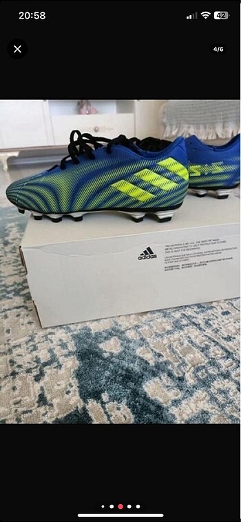 Ürün yenidir 40,5 numara adidas nemessis
