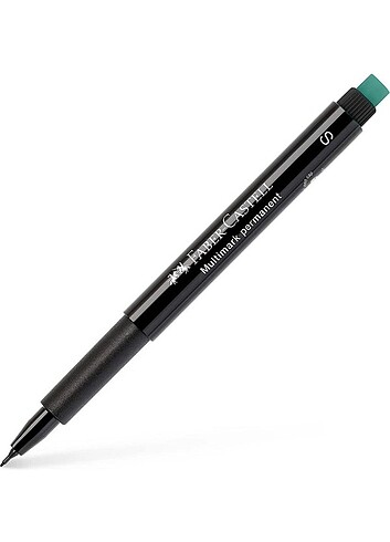 Faber-Castell Multimark 1523 S Asetat Kalemi 0.4 mm Siyah 10 Ade