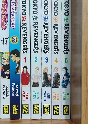 Tokyo Revengers 1-5 Manga Set