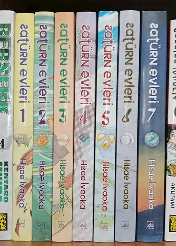 Satürn Evleri 1-2-3-4-5-6-7 Manga