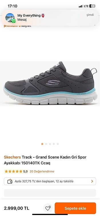 Skechers spor ayakkabı