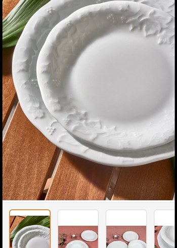 Kutusunda 6 kişilik Yemek Takımı
