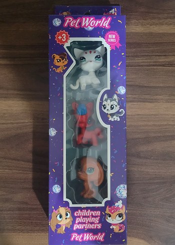 Beden Pet World 3'lü Mini Hayvan Seti