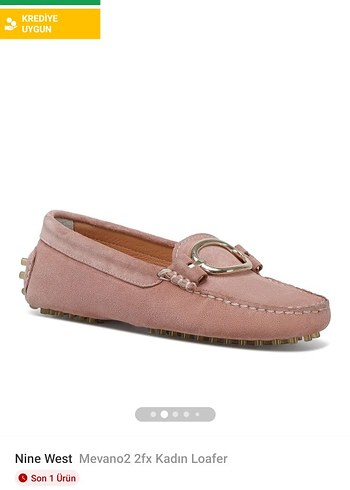 Süet Tokalı Kadın Loafer