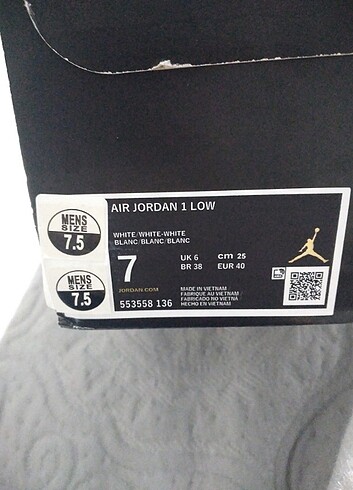 Nike air jordan 1 low (og) - Görsel 4