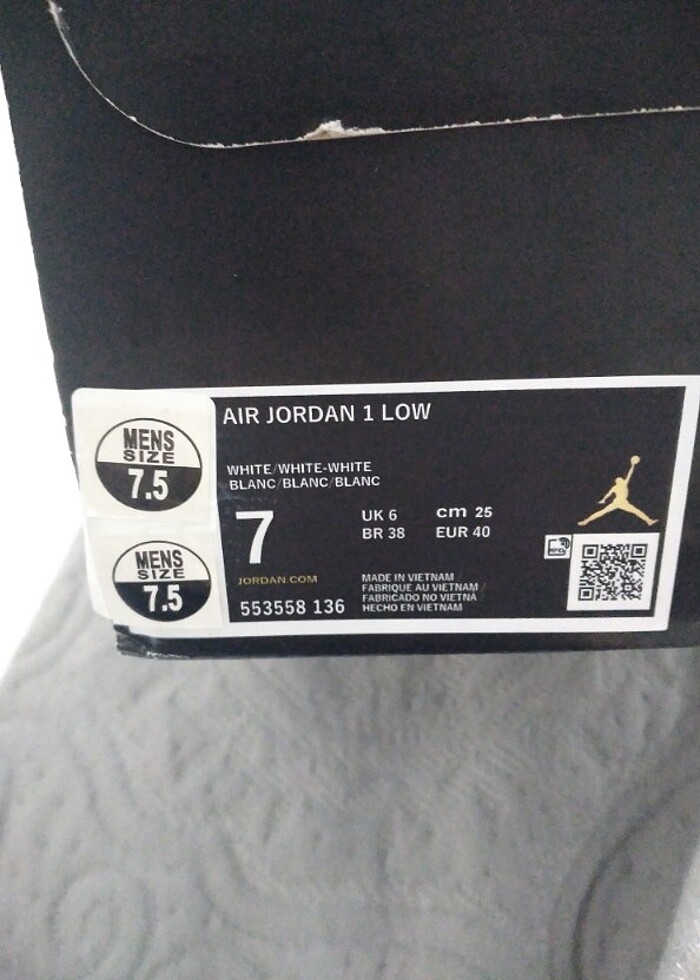 Nike air jordan 1 low (og) - Görsel 4