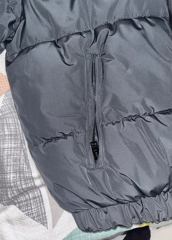 Siyah Kadın/erkek Günlük Rahat Kışlık Mont - Görsel 3