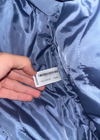 Erkek Gri Spor Kapüşonlu Rüzgarlık Ceket BERSHKA - Görsel 8