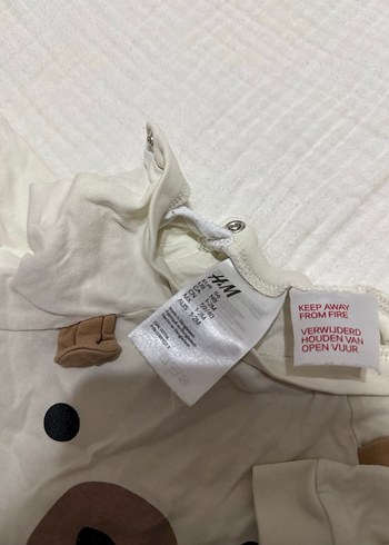 Baskılı, Düğmeli Gri Beyaz Köpek Kıyafeti - Görsel 2