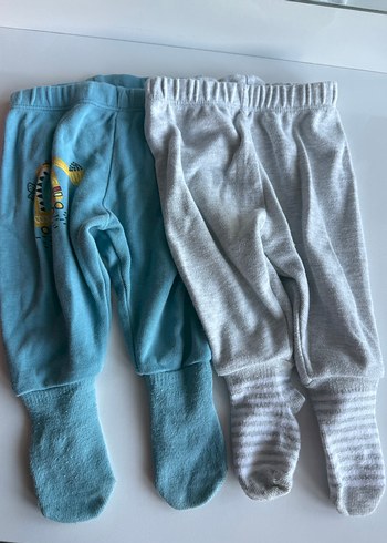 Erkek Çocuk Gri  Tayt - Görsel 2