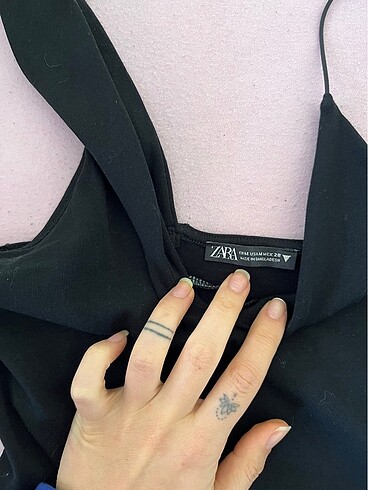 Zara Zara süper mini elbise