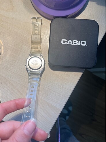 Casio Casio şeffaf saat