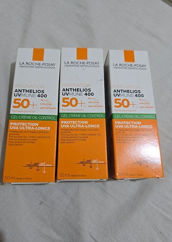 La Roche-Posay Anthelios Uvmune 400 SPF50+ Yüz Güneş Kremi 50ml - Görsel 3