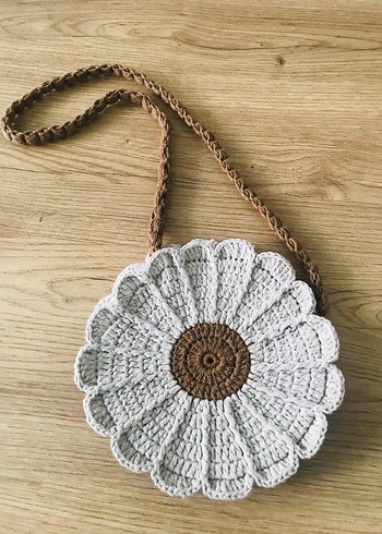 Örgü Kız çocuk çanta - Görsel 2