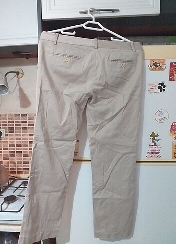 Bej pantalon 40beden düşük bel