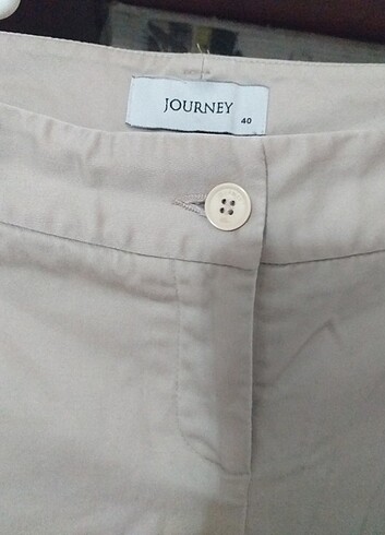 l Beden Bej pantalon 40beden düşük bel