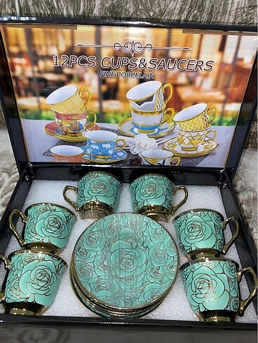 6 lı kahve fincan takımı