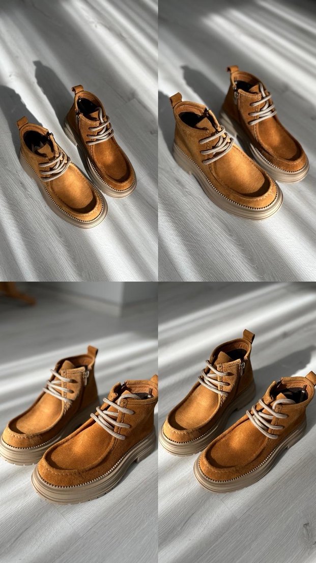 Siyah Deri Bağcıklı Stiletto Topuklu Bot - Görsel 3