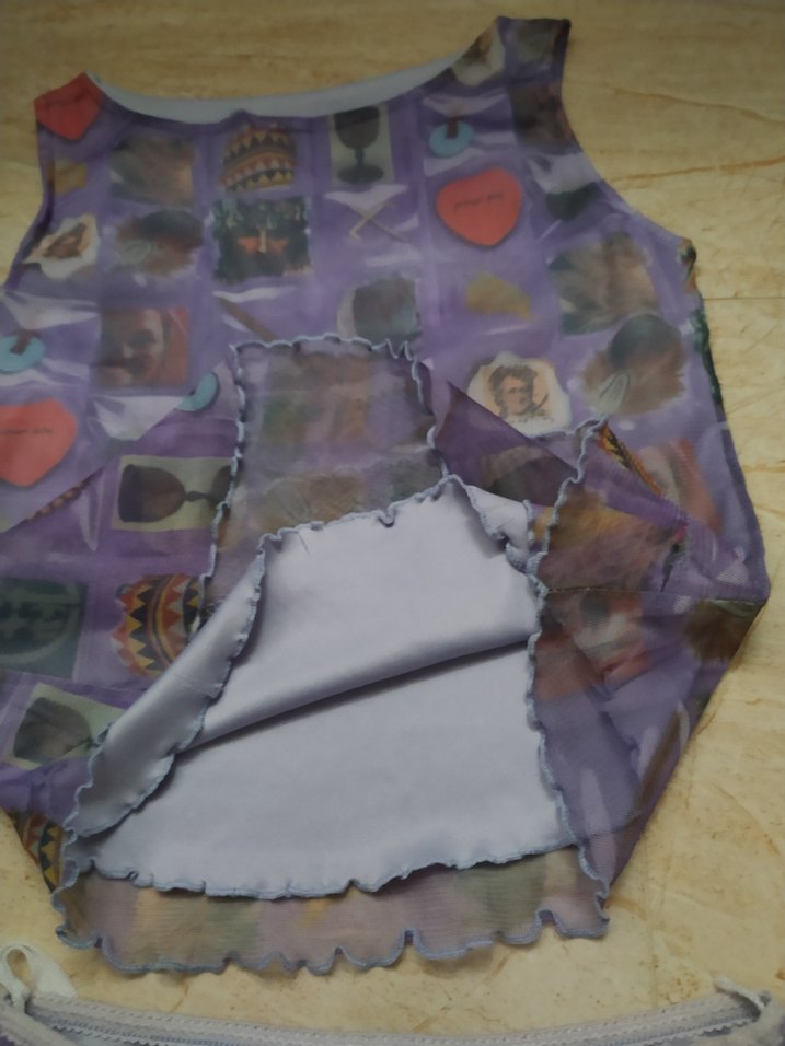 Bohem Renkli Fırfırlı kız çocuk etek bluz - Görsel 3