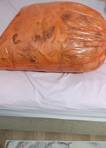 kilo ile satılıktır Beyaz Yün Pofuduk Bohem - Görsel 2